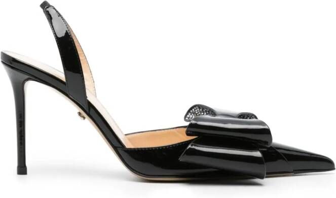 MACH & MACH Le Cadeau 95mm slingback pumps Black