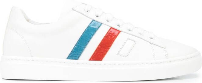 Madison.Maison 3 Stripe & Your Out leather sneakers White