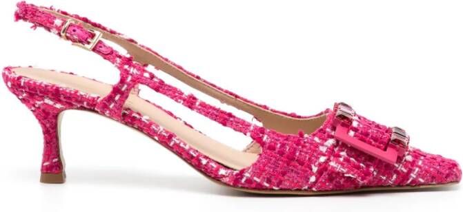Madison.Maison 50mm Atena slingback pumps Pink