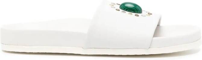 Madison.Maison Athena open-toe sandals White