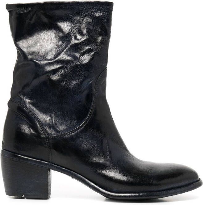 Madison.Maison zip-fastening mid-calf boots Blue