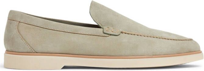 Magnanni Beignet suede loafers Neutrals