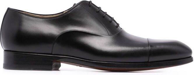 Magnanni lace-up leather Oxford shoes Black