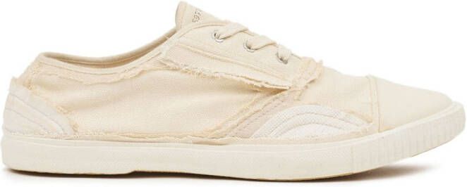 Maison Margiela Inside Out canvas sneakers Neutrals