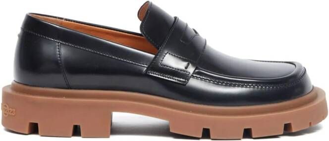 Maison Margiela Ivy leather loafers Black
