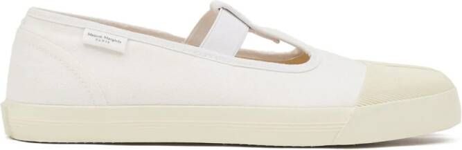 Maison Margiela On The Deck Tabi ballerina shoes White