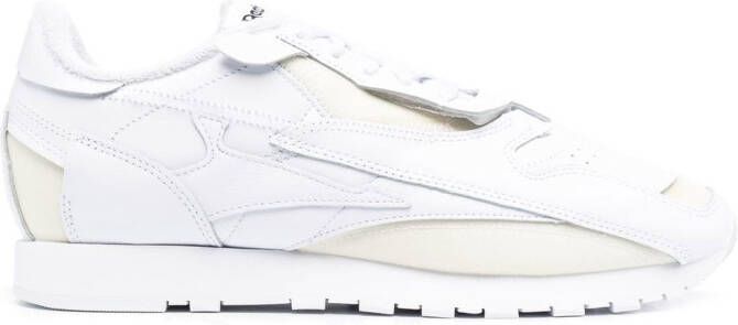 Maison Margiela x Reebok Memory Of leather sneakers White