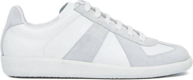 Maison Margiela Replica low-top leather sneakers White