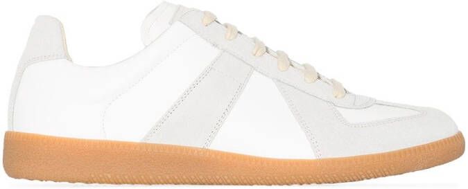 Maison Margiela leather sneakers White