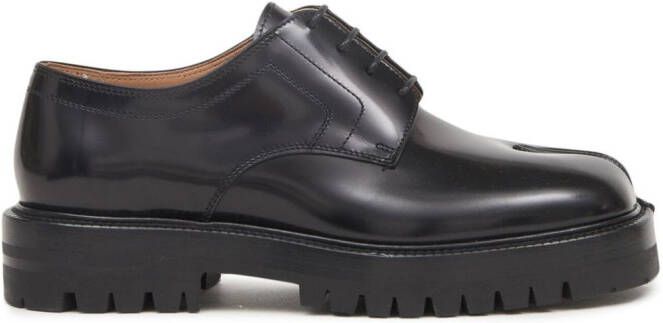 Maison Margiela Tabi lace-up Derby shoes Black
