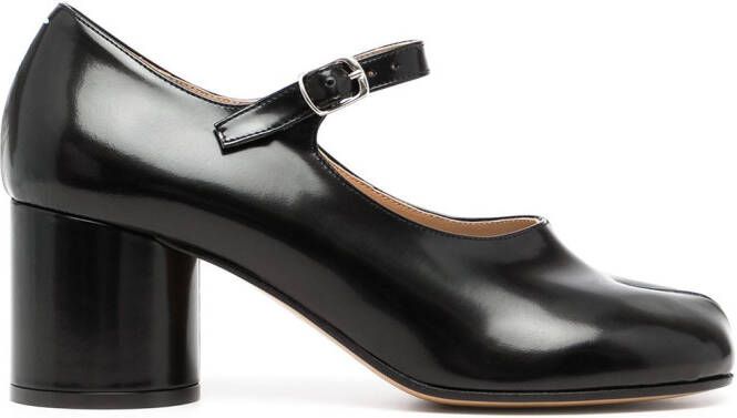 Maison Margiela Tabi 60mm Mary Jane pumps Black