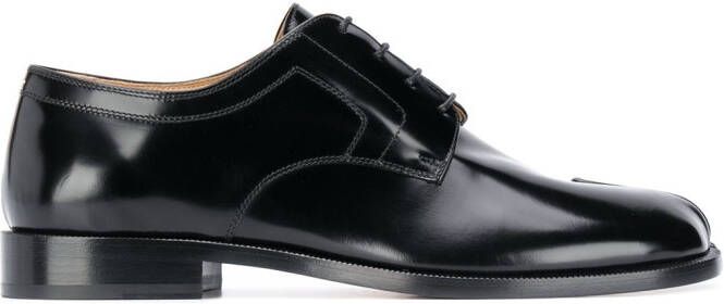 Maison Margiela Tabi lace-up derby shoes Black