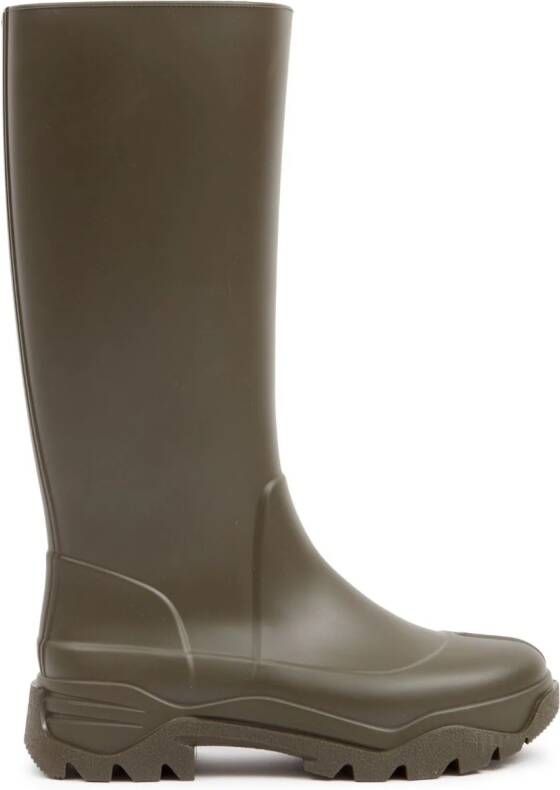 Maison Margiela Tabi rain boots Brown