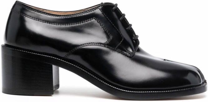 Maison Margiela Tabi 60mm lace-up derby shoes Black