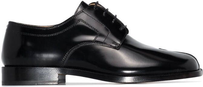 Maison Margiela Tabi lace-up derby shoes Black