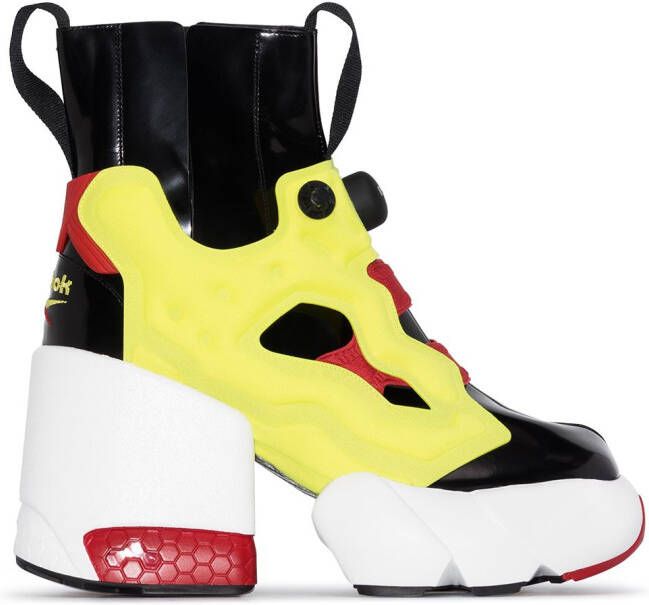 Maison Margiela x Reebok Tabi Instapump Fury Hi ankle boots Black