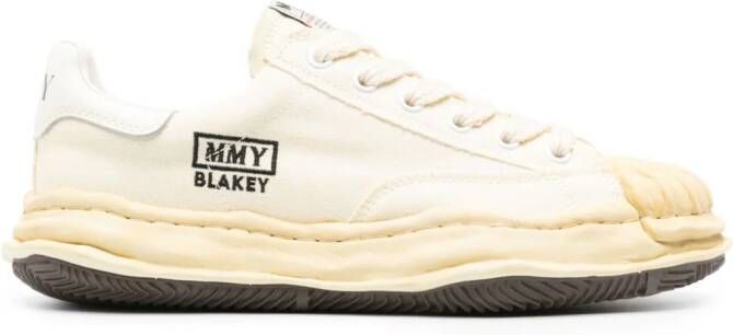 Maison MIHARA YASUHIRO Blakey canvas sneakers Neutrals