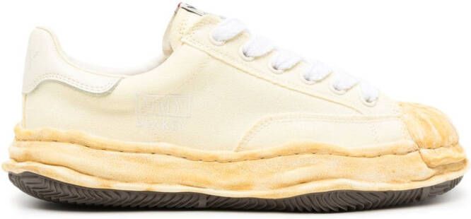 Maison MIHARA YASUHIRO Blakey Original Sole canvas sneakers Neutrals