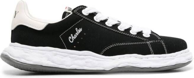 Maison MIHARA YASUHIRO Charles canvas sneakers Black