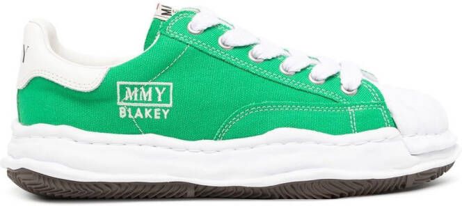 Maison MIHARA YASUHIRO chunky rubber-sole sneakers Green