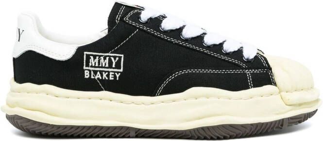 Maison MIHARA YASUHIRO gum-rubber sole sneakers Black