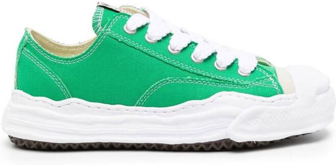 Maison MIHARA YASUHIRO Hank low-top sneakers Green