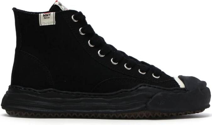 Maison MIHARA YASUHIRO Hank OG Sole canvas sneakers Black