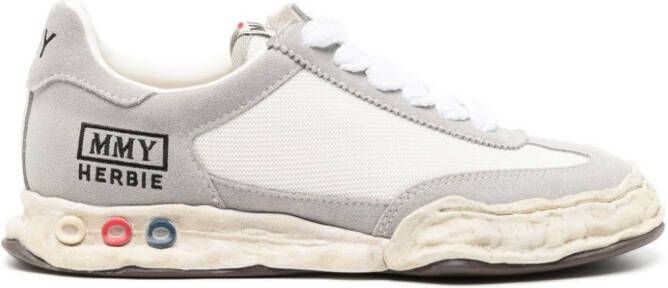 Maison MIHARA YASUHIRO Herbie distressed-effect sneakers Grey
