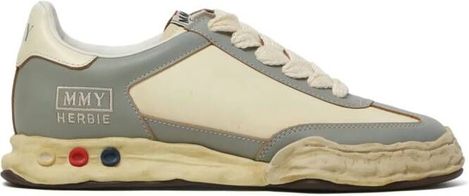 Maison MIHARA YASUHIRO Herbie OG Sole leather sneakers Grey