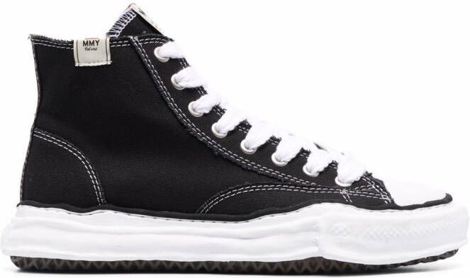 Maison MIHARA YASUHIRO high-top lace-up sneakers Black