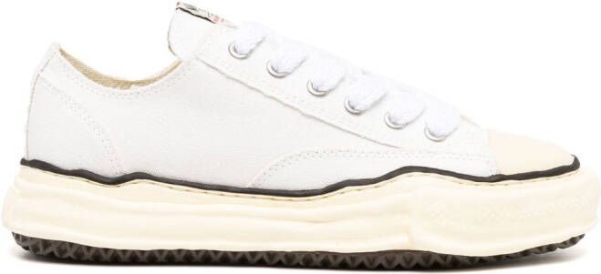 Maison MIHARA YASUHIRO low-top canvas sneakers White