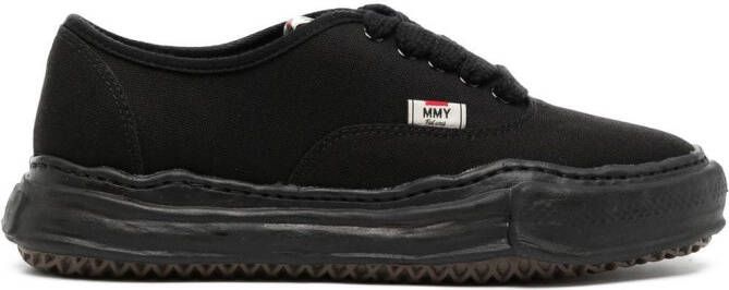 Maison MIHARA YASUHIRO low-top canvas sneakers Black