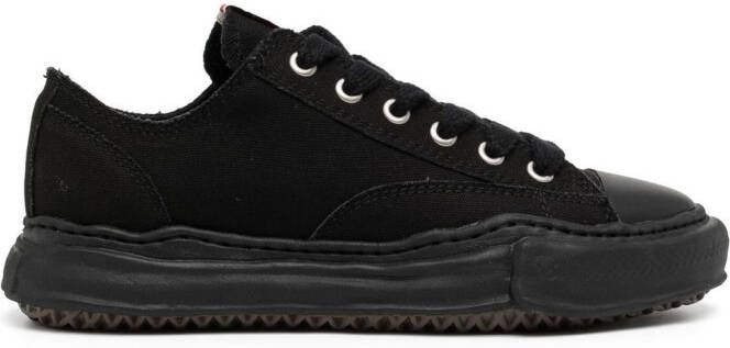 Maison MIHARA YASUHIRO low-top canvas sneakers Black