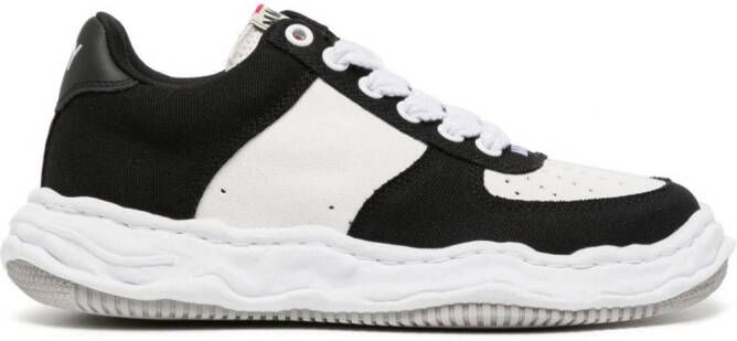 Maison MIHARA YASUHIRO Wayne OG Sole canvas sneakers Black