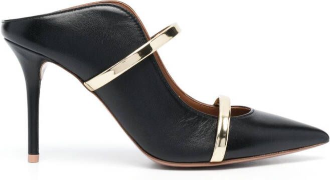 Malone Souliers 95mm Maureen mules Black