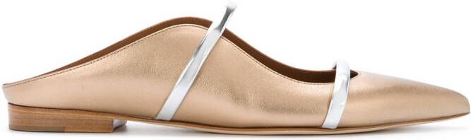 Malone Souliers Maureen mules Gold