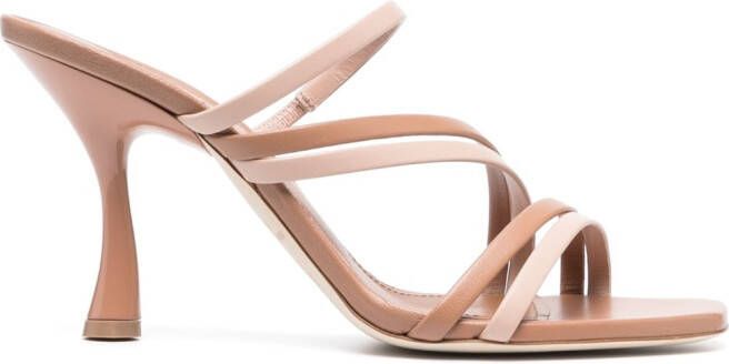 Malone Souliers 90mm Tami sandals Brown