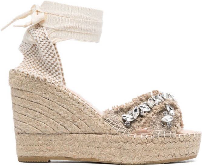 Manebi 105mm Capri Natural espadrilles Neutrals