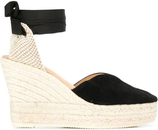 Manebi 110mm Hamptons espadrilles Black