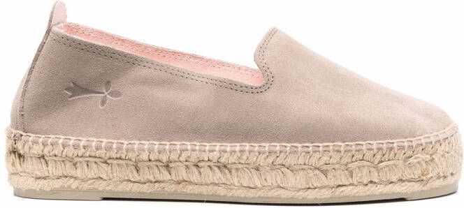 Manebi slip-on espadrille shoes Grey