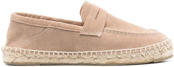Manebi slip-on espadrilles Neutrals