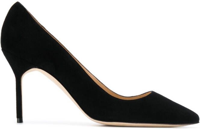 Manolo Blahnik BB 90mm pointed pumps Black