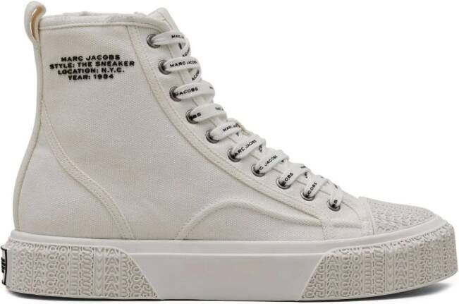 Marc Jacobs canvas high-top sneakers White