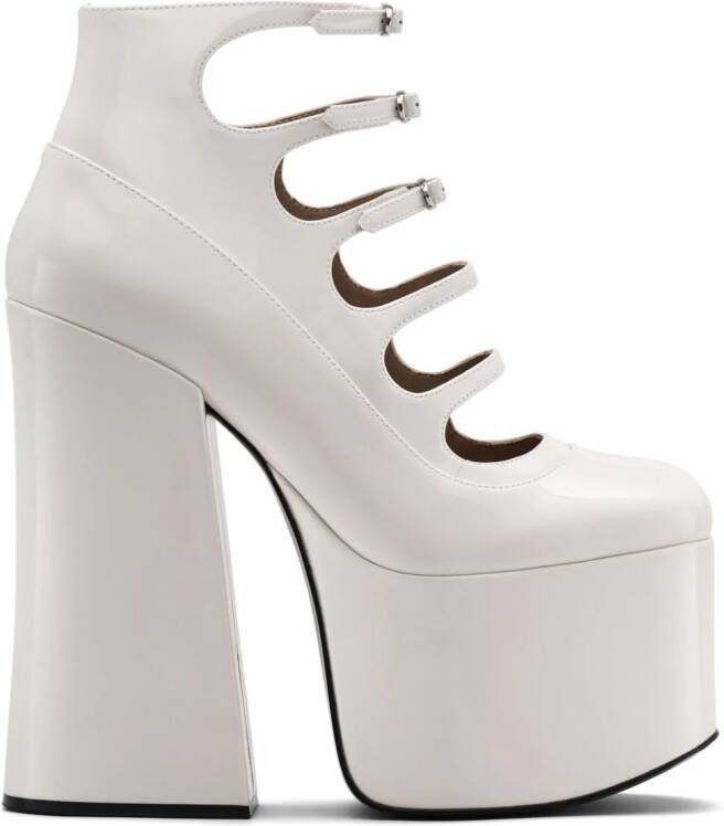 Marc Jacobs Kiki 160mm leather pumps White
