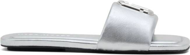 Marc Jacobs The J Marc Metallic sandals Silver