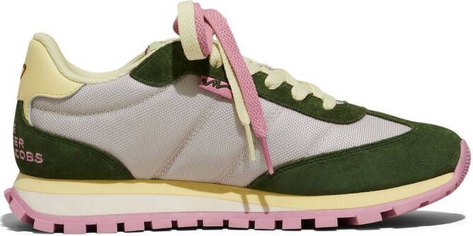 Marc Jacobs Green & Pink 'The Jogger' Sneakers - Picture 2
