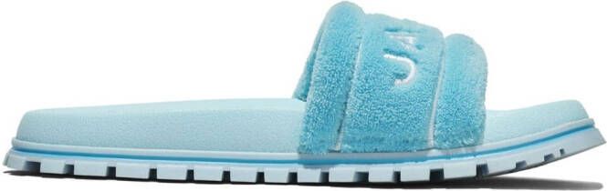 Marc Jacobs Blue 'The Terry Slide' Sandals - Picture 6