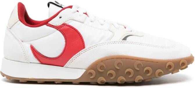 Marine Serre Ms Rise recycled-nylon sneakers White