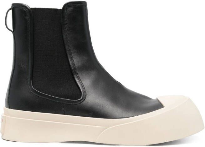 Marni Pablo Chelsea boots Black