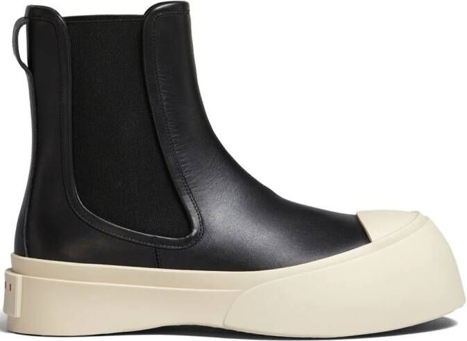 Marni Pablo leather Chelsea boots Black